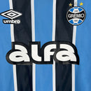 Camisa Grêmio 2025/26 – Titular Manga Longa – Azul e Preta