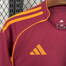 Camisa Roma 2025/26 – Titular – Vermelha