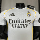 Camisa Real Madrid 2025/26 – Titular – Jogador – Branca