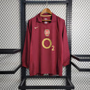 Camisa Retrô Arsenal 2005/06 – Titular Manga Longa – Vinho