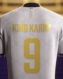 Camisa Real Madrid – Edição "King Karim 9"