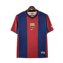 Camisa Retrô Barcelona 1998/99 – Titular Masculino – Azul e Grená – Nike