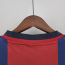Camisa Retrô Barcelona 1998/99 – Titular Masculino – Azul e Grená – Nike