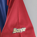 Camisa Retrô Barcelona 1998/99 – Titular Masculino – Azul e Grená – Nike