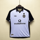 Camisa Retrô Manchester United – Dupla Face – Branca e Preta, Dourada e Preta – Edição 100 anos