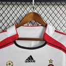 Camisa Retrô Milan 2006/07 – Reserva Manga Longa – Branca