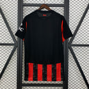 Camisa Milan 2025/26 – Titular – Preta e Vermelha