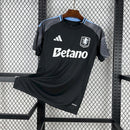 Camisa Aston Villa 2025/26 – Reserva – Preta