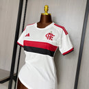 Camisa Flamengo 2026/27 – Reserva Feminina – Branca