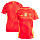 Camisa Espanha 2024 – Titular Feminina – Vermelha