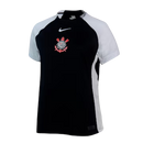 Camisa Corinthians 2025/26 – Reserva Feminina – Preta e Branca
