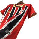 Camisa São Paulo 2025/26 – Reserva Feminina – Vermelha e Preta