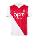 Camisa Mônaco 2025/26 – Titular – Branca e Vermelha