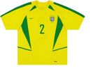 Camisa Retrô Brasil 2002 – Titular – Amarela