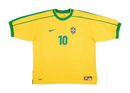 Camisa Retrô Brasil 1998 – Titular – Amarela