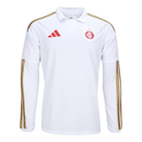 Camisa Internacional 2026/27 – Reserva Manga Longa – Branca