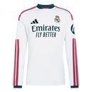 Camisa Real Madrid 2026/27 – Titular Manga Longa – Branca