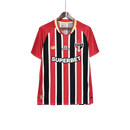Camisa São Paulo 2025/26 – Reserva Masculina – Vermelha e Branca