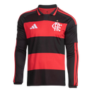 Camisa Flamengo 2026/27 – Manga Longa Masculina – Vermelho e Preto