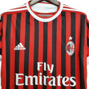 Camisa Retrô Milan 2011/2012 – Vermelha e Preta – Adidas