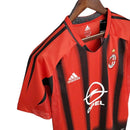 Camisa Retrô Milan 2004/2005 – Vermelha e Preta – Adidas