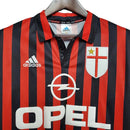 Camisa Retrô Milan 1999/2000 – Vermelha e Preta – Adidas