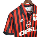 Camisa Retrô Milan 1999/2000 – Vermelha e Preta – Adidas