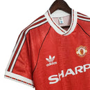 Camisa Retrô Manchester United 1990/1992 – Vermelha – Adidas