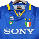 Camisa Retrô Juventus 1995/1997 – Azul e Amarela – Kappa