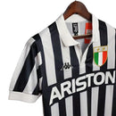 Camisa Retrô Juventus 1984/1985 – Preta e Branca – Kappa
