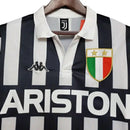 Camisa Retrô Juventus 1984/1985 – Preta e Branca – Kappa