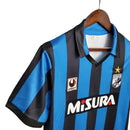 Camisa Retrô Inter de Milão 1988/1990 – Azul e Preta – Uhisport