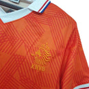 Camisa Retrô Holanda 1991 – Laranja – Lotto