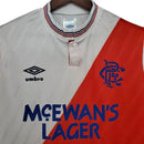 Camisa Retrô Glasgow Rangers 1987/1988 – Branca e Vermelha – Umbro