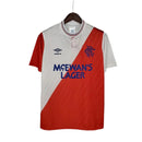 Camisa Retrô Glasgow Rangers 1987/1988 – Branca e Vermelha – Umbro