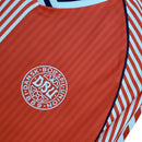 Camisa Retrô Dinamarca 1986 – Vermelha e Branca – Hummel
