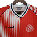Camisa Retrô Dinamarca 1986 – Vermelha e Branca – Hummel