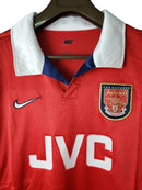 Camisa Retrô Arsenal 1998 – Vermelha e Branca – Nike