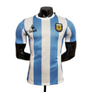 Camisa Retrô Argentina 1986 – Azul e Branca – Le Coq