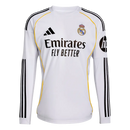 Camisa Real Madrid 2025/26 – Titular Manga Longa – Branca