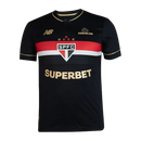 Camisa São Paulo 2025/26 – Terceira – Preta