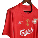 Camisa Retrô Liverpool 2005 – Vermelha – Reebok