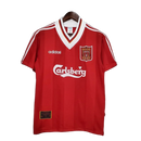 Camisa Retrô Liverpool 1996/1997 – Vermelha e Branca – Adidas