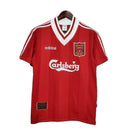 Camisa Retrô Liverpool 1996/1997 – Vermelha e Branca – Adidas