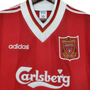 Camisa Retrô Liverpool 1996/1997 – Vermelha e Branca – Adidas